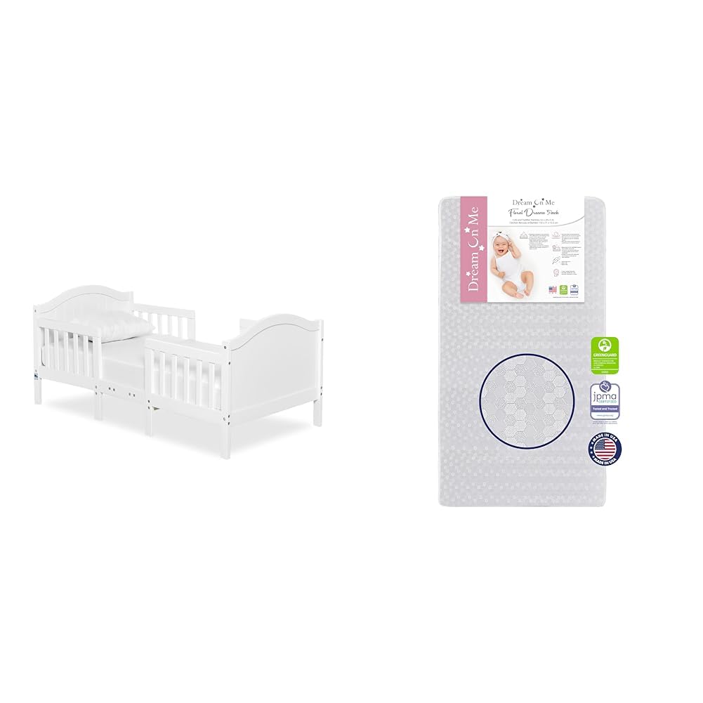 3 in 1 Convertible Toddler Bed and Firm Fiber Crib Mattress I987169