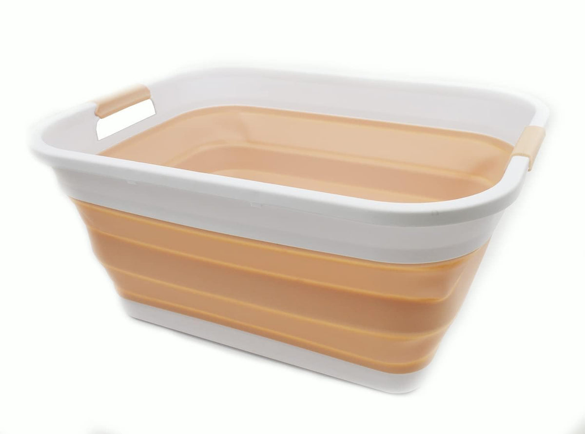 Collapsible Plastic Laundry Basket P981