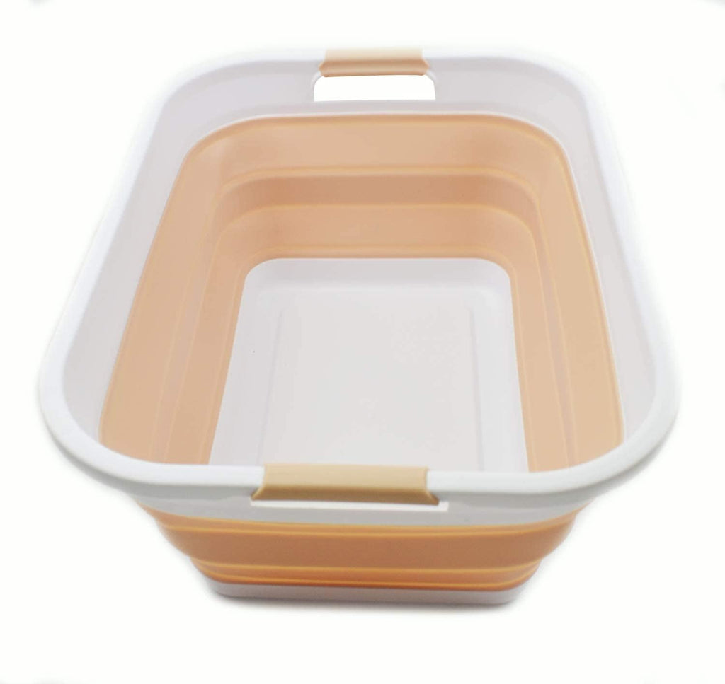 Collapsible Plastic Laundry Basket P981
