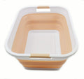 Collapsible Plastic Laundry Basket P981