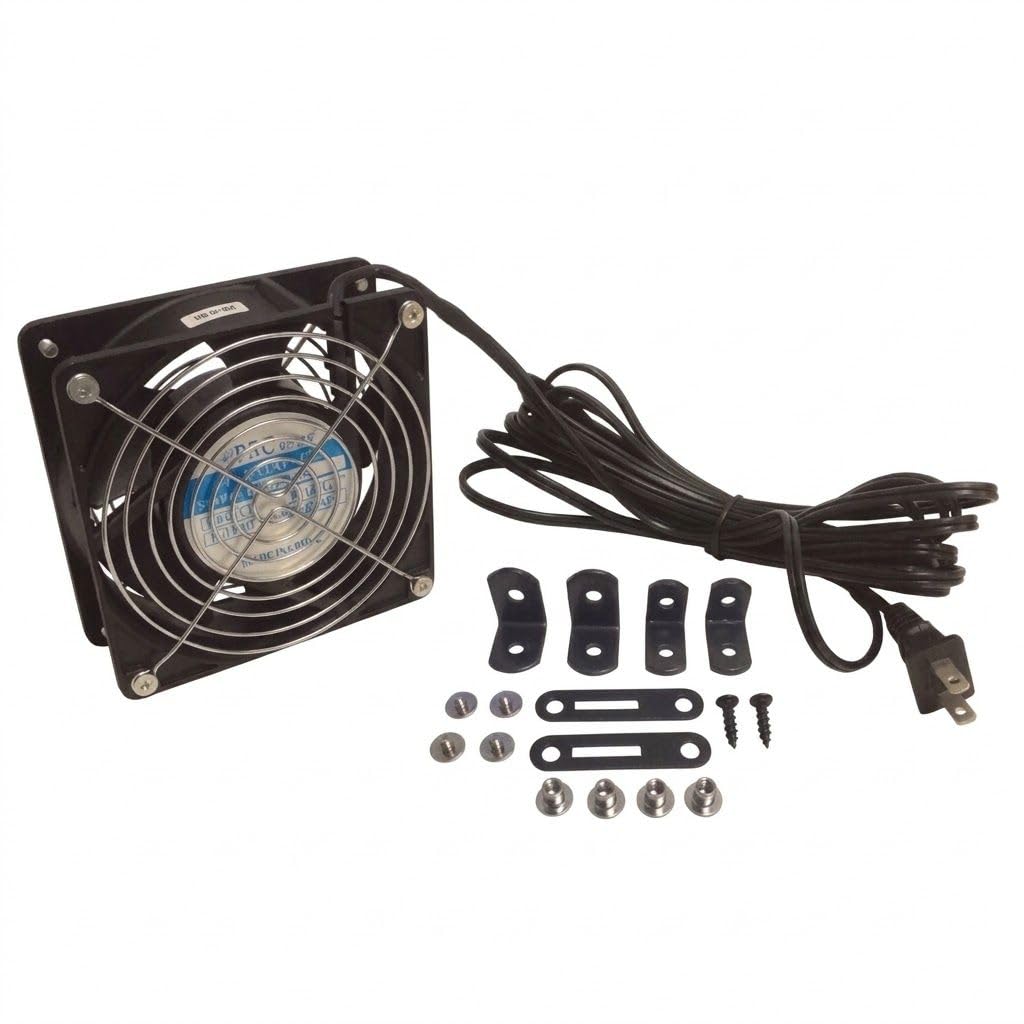 110 CFM 115V Doorway Fan with 15 Ft Cord S704940