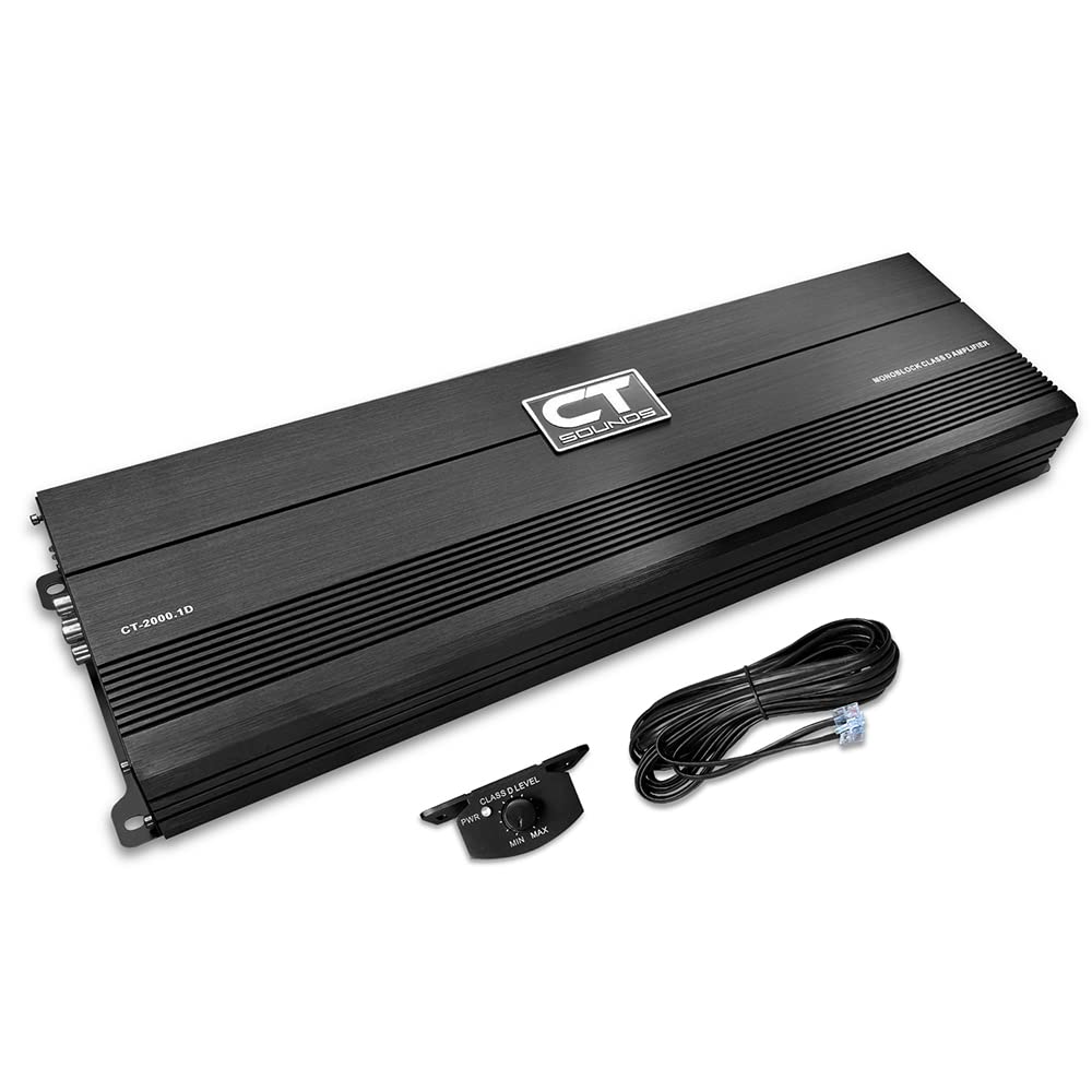 Compact Class D Car Audio Monoblock Amplifier G341306