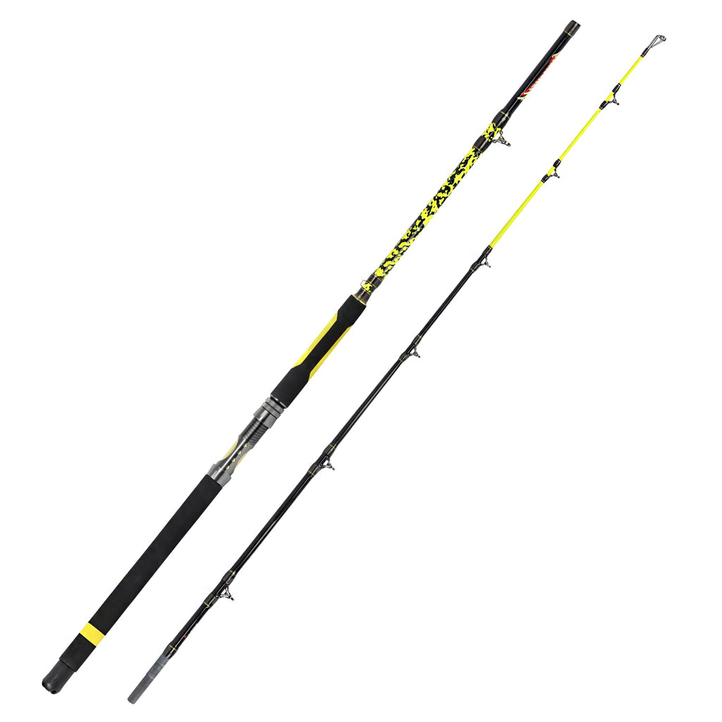 Catfish Fishing Rod Portable Travel Heavy 1 Piece/2 Piece M630374