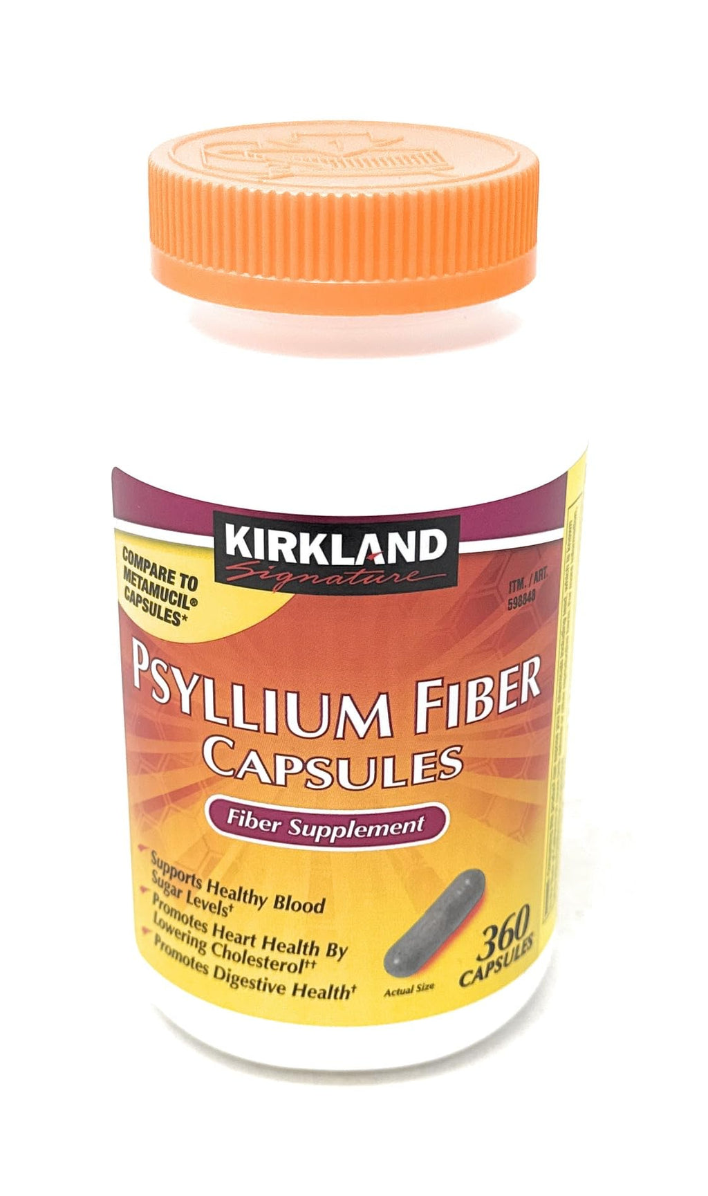 Fiber Supplement 360 Capsules B71851