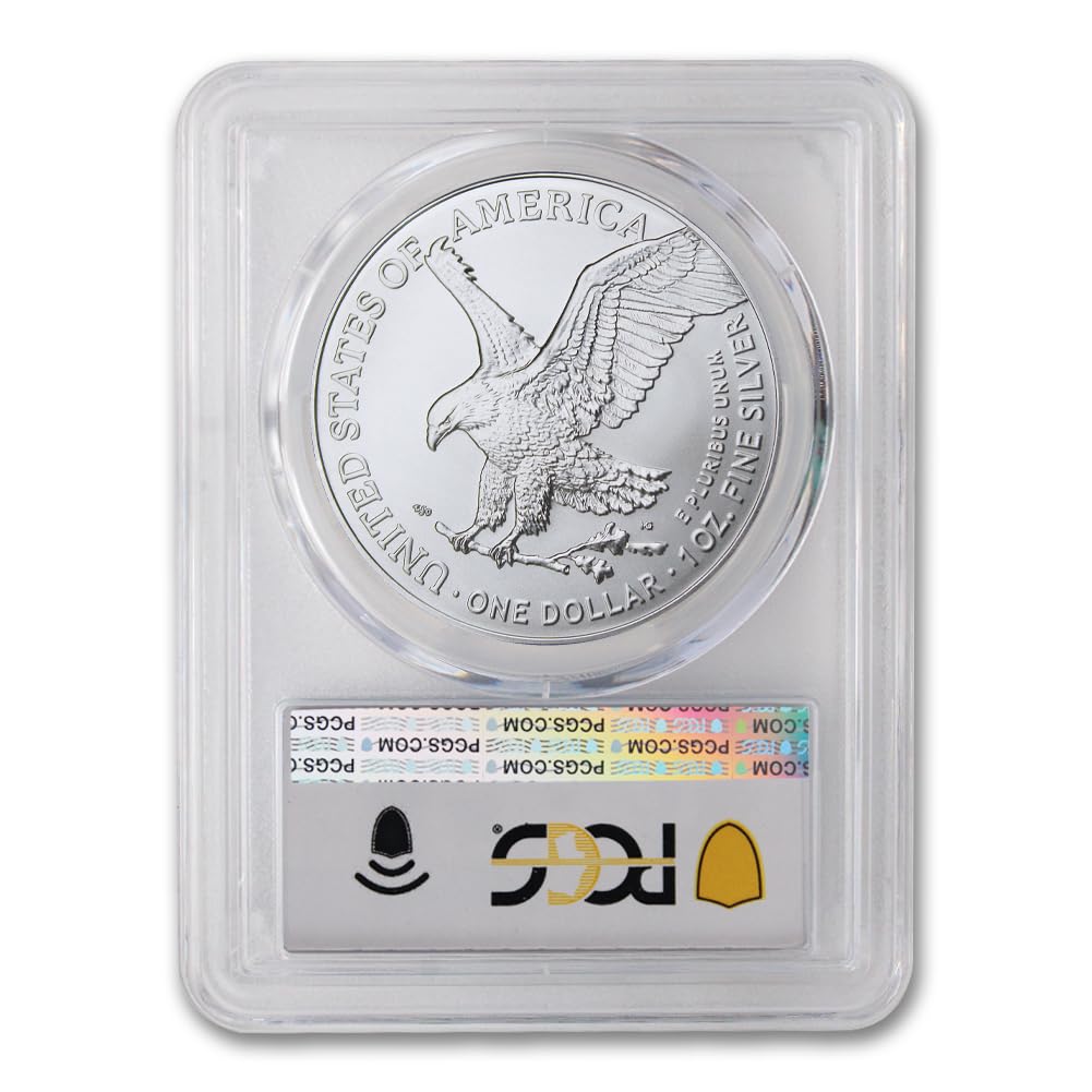 1 oz American Silver Eagle Coin MS-70 J876