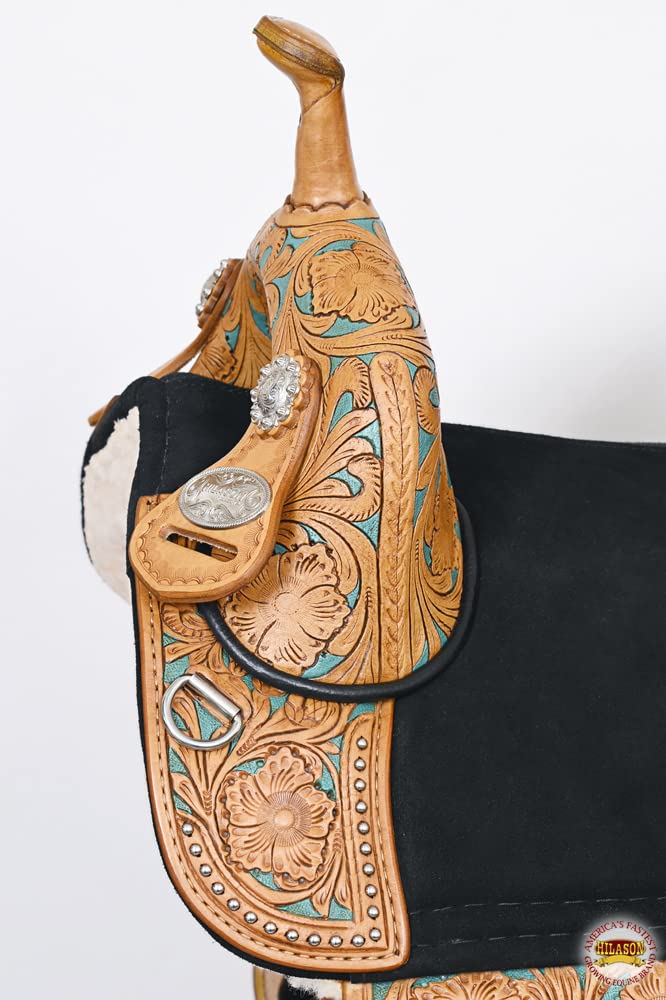 Child Treeless Western Saddle Tan Leather E135
