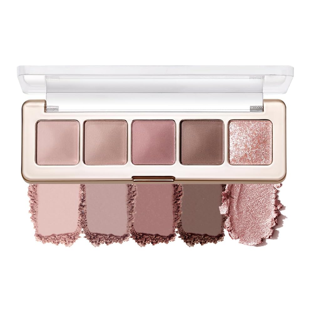 5 Colors Matte and Shimmer Eyeshadow Palette H4926