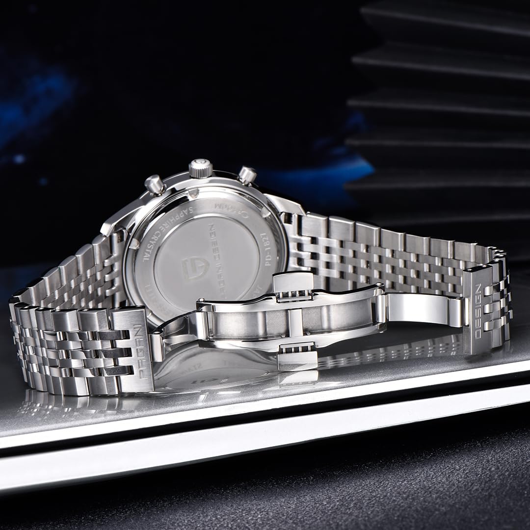 41MM Stainless Steel Chronograph Watch Z2387