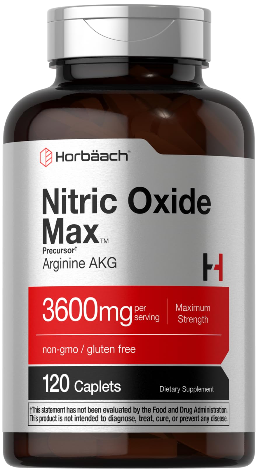 Nitric Oxide 3600mg 120 Caplets V17848