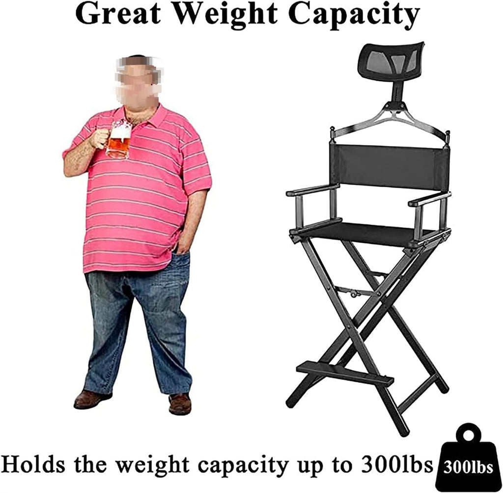 Portable Folding Director's Chair with Arm & Foot Rest X7200