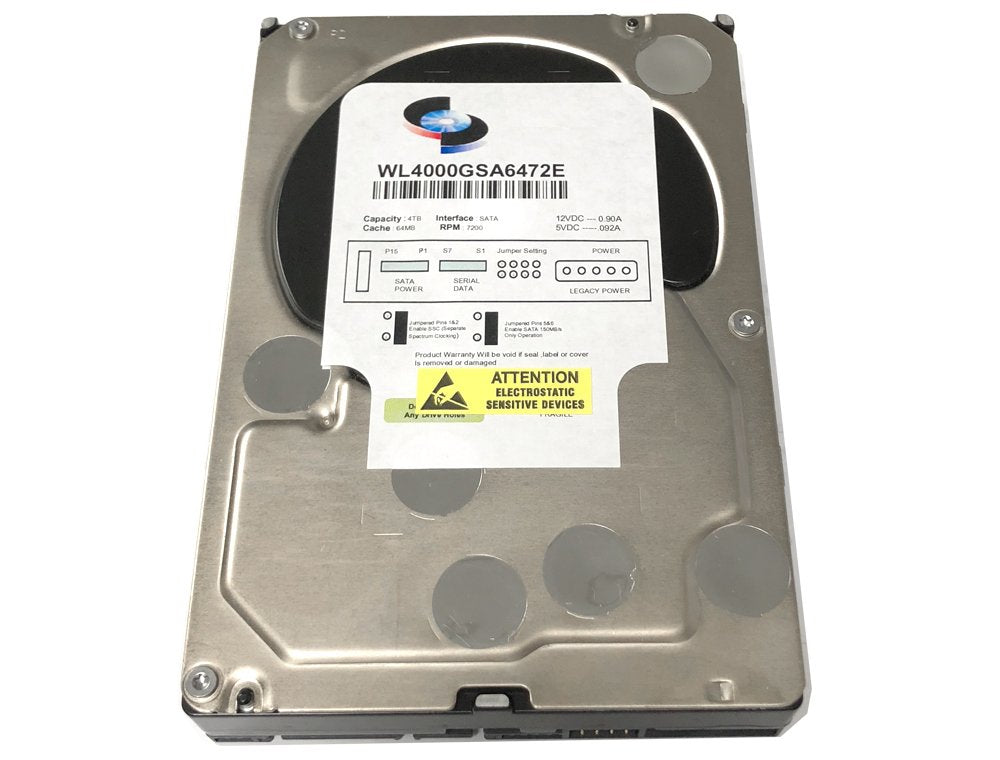 4TB 7200RPM 64MB Cache SATA 6.0Gb/s 3.5" Hard Drive D83031