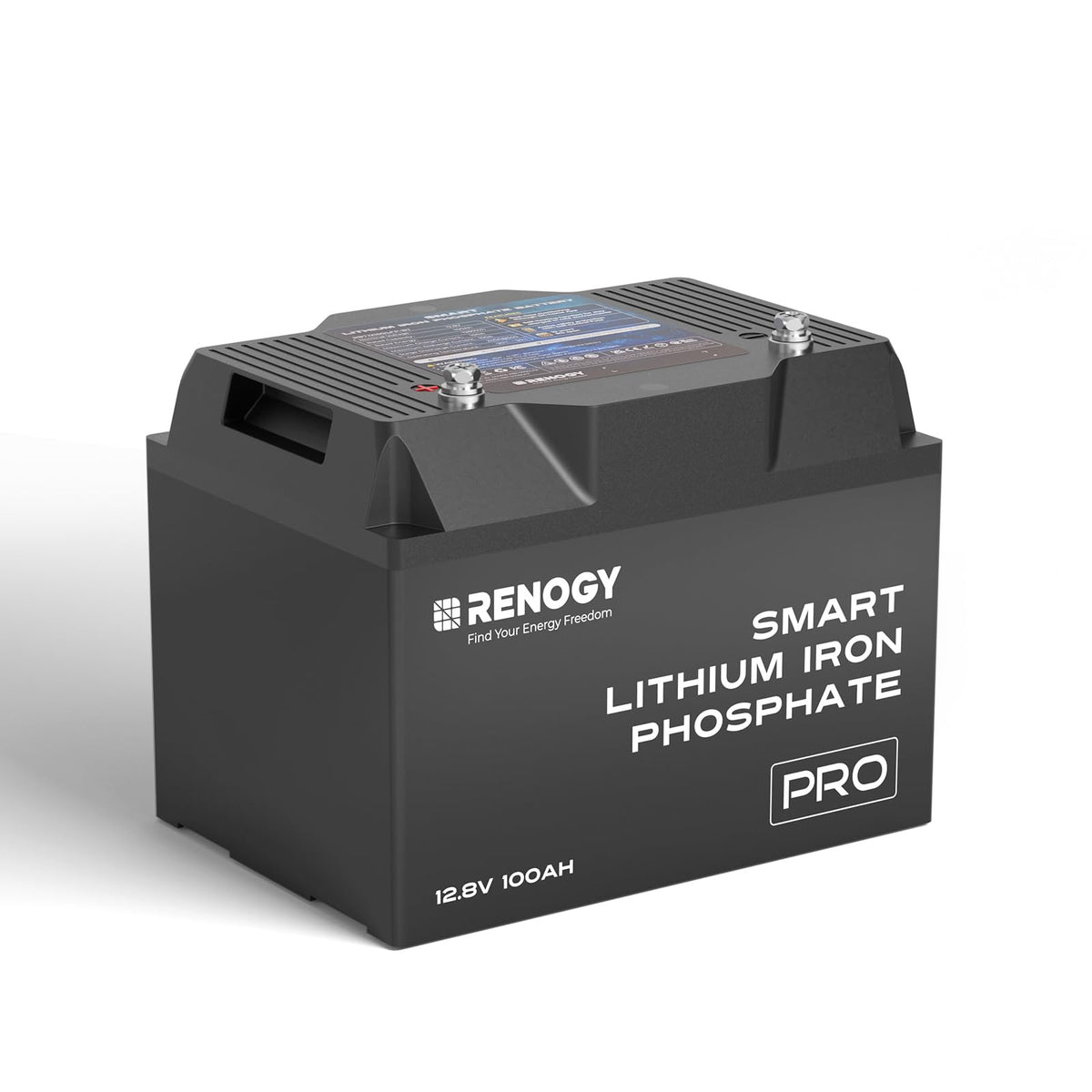 12V 100Ah Bluetooth Self-Heating Lithium LiFePO4 Deep Cycle Battery C32512