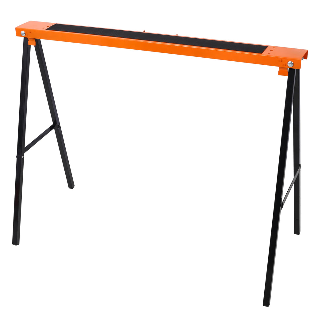 Folding Steel Saw Horses 2 Pack 275 lbs Capacity Q1569