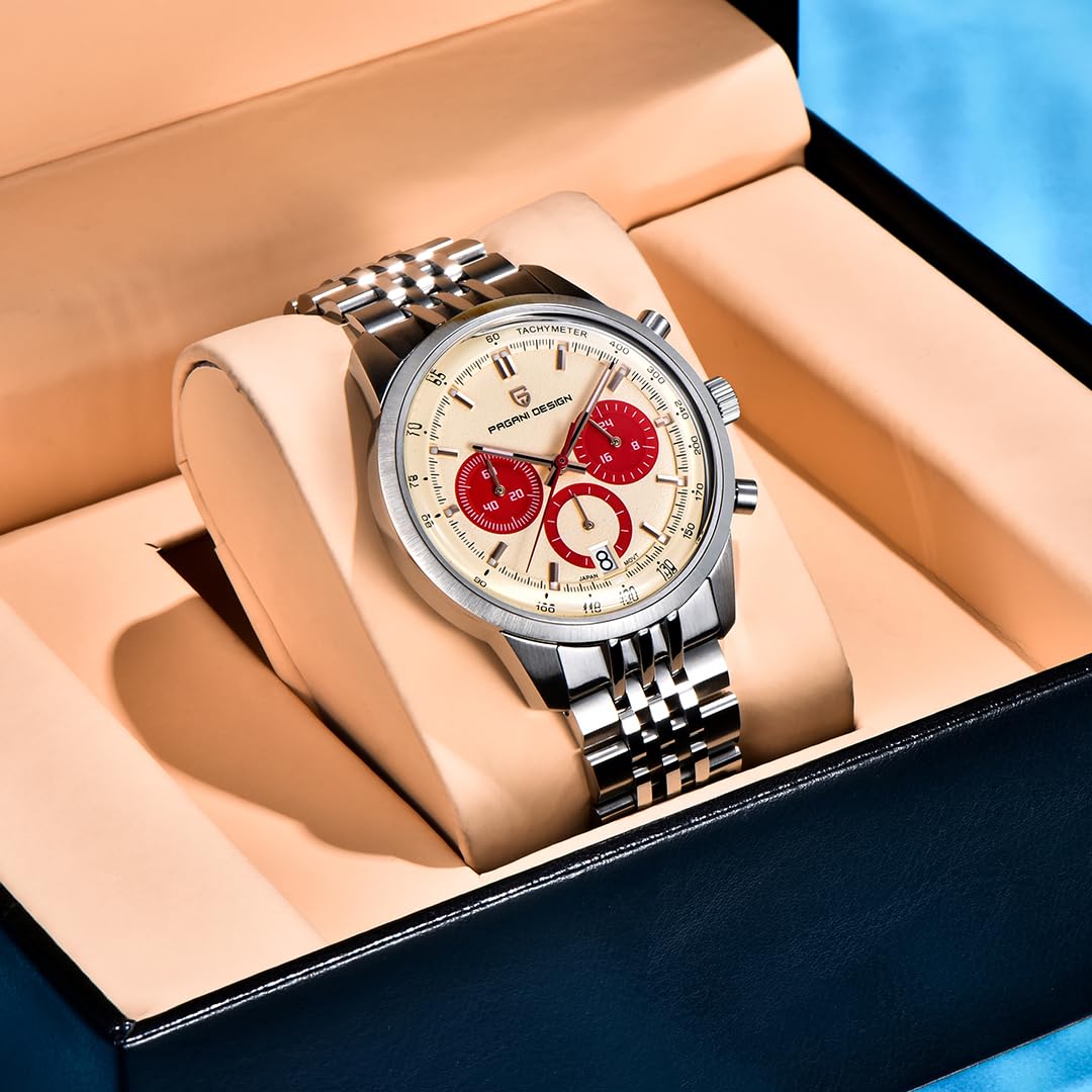 41MM Stainless Steel Chronograph Watch Z2387