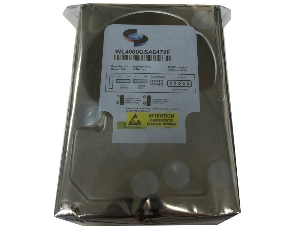 4TB 7200RPM 64MB Cache SATA 6.0Gb/s 3.5" Hard Drive D83031