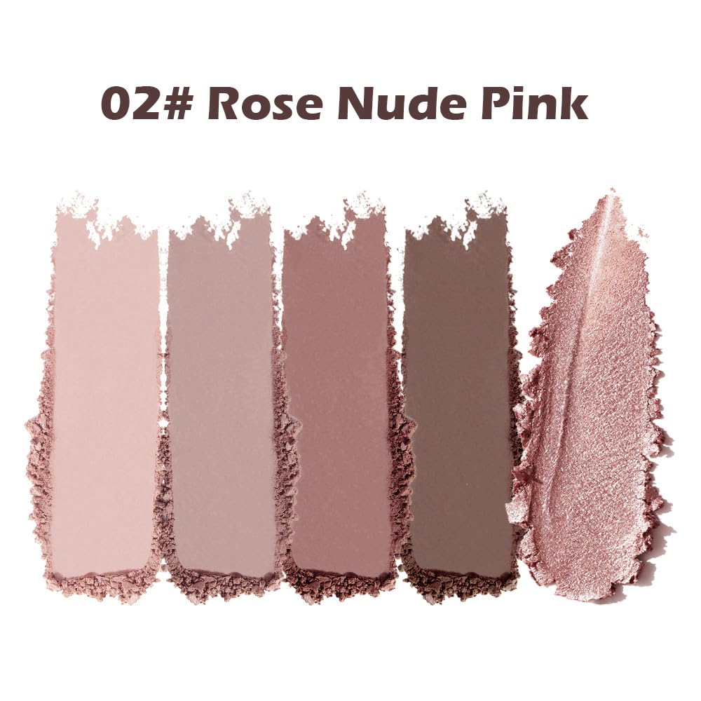 5 Colors Matte and Shimmer Eyeshadow Palette H4926
