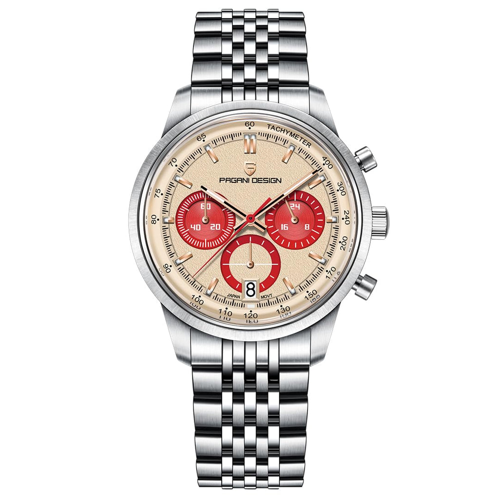 41MM Stainless Steel Chronograph Watch Z2387