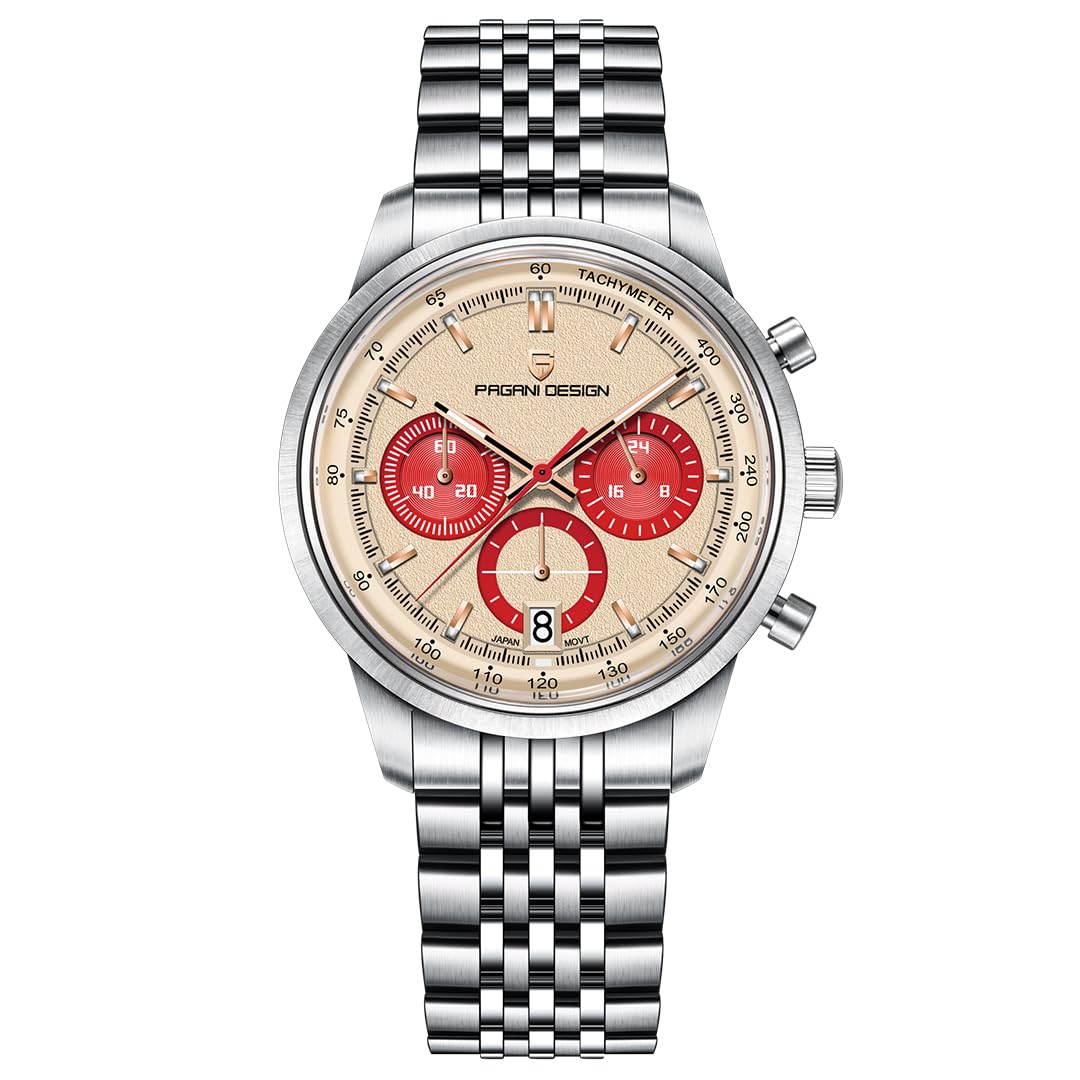 41MM Stainless Steel Chronograph Watch Z2387