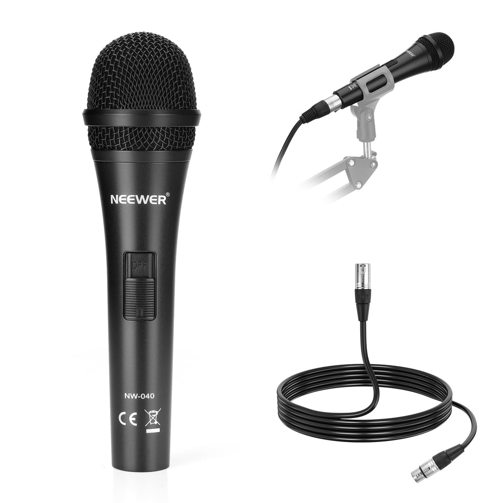 Cardioid Dynamic Microphone with XLR Cable C7008