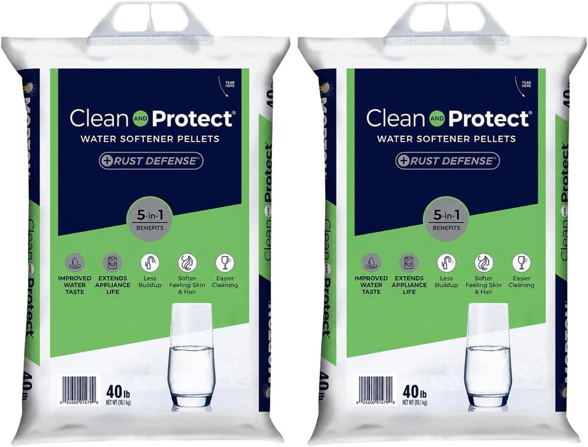40 lb Water Softener Salt Crystals (Pack of 2) Q171