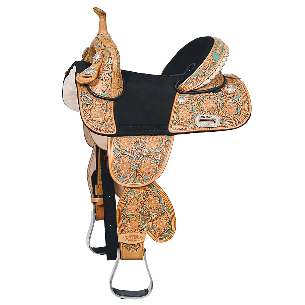 Child Treeless Western Saddle Tan Leather E135