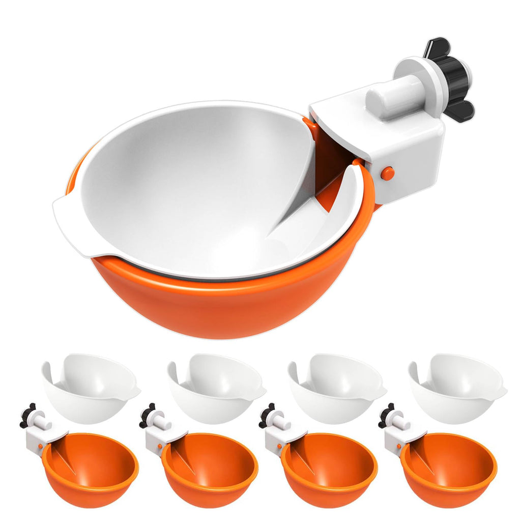 Large Automatic Chicken Waterer Cups with Inserts 5 Pack E8196