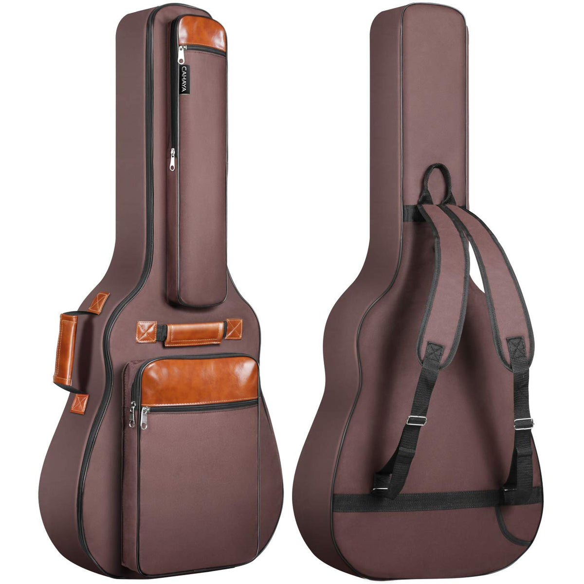 40 41 42 In 6 Pockets Water Resistent Oxford Cloth Padded Guitar Bag O861645