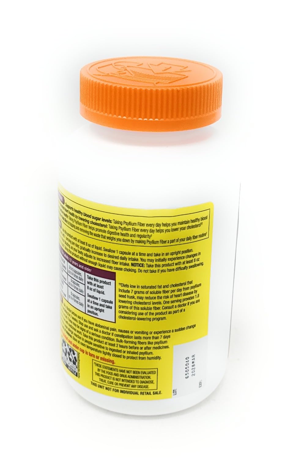 Fiber Supplement 360 Capsules B71851