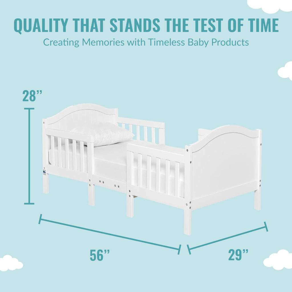 3 in 1 Convertible Toddler Bed and Firm Fiber Crib Mattress I987169