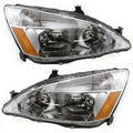 Headlight Set Left Right Clear Lens Q41692