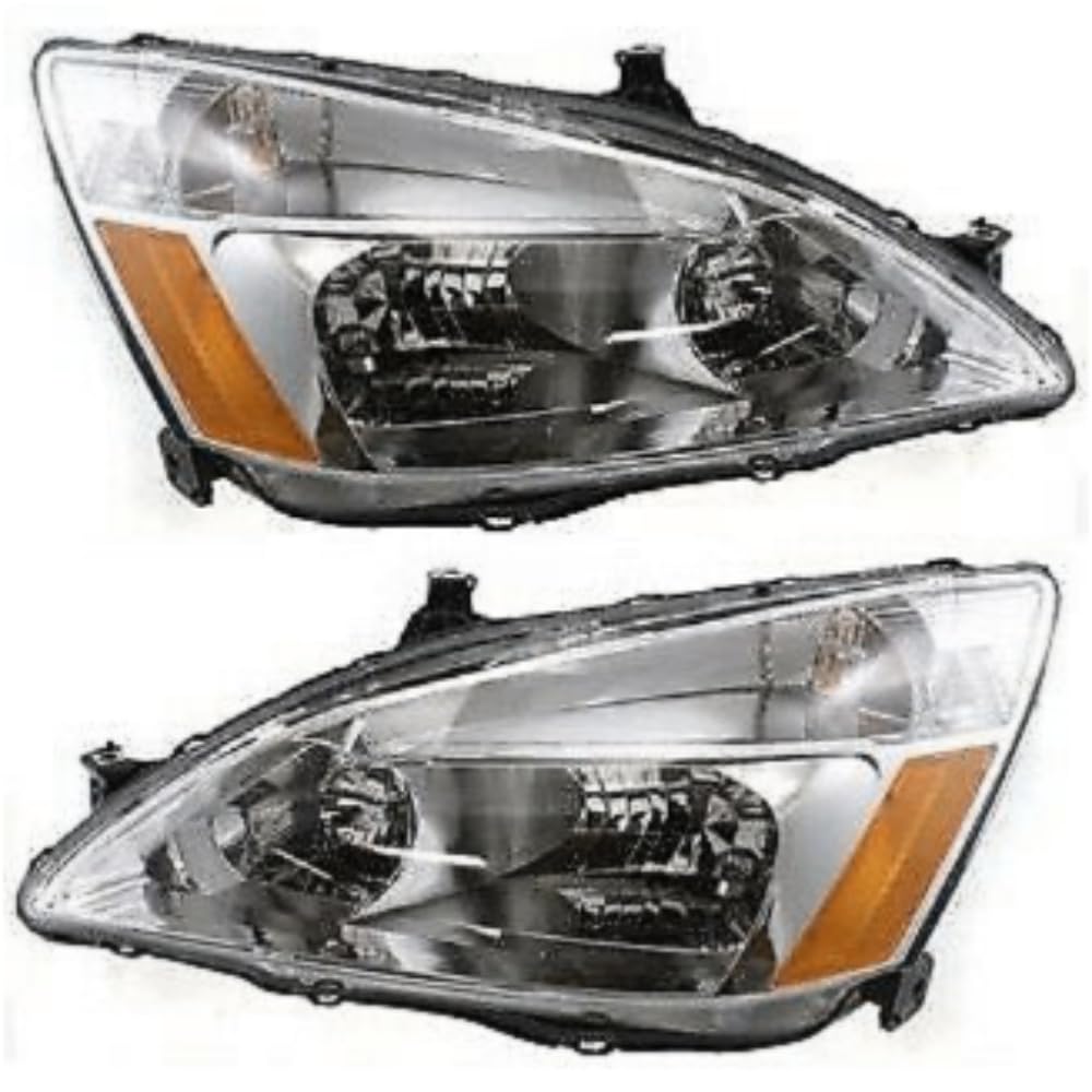 Headlight Set Left Right Clear Lens Q41692