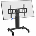 Low Height TV Cart for 32 to 75 inch Screens, Black Z8282