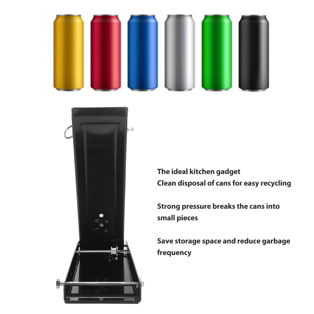 Foot Operated Can Crusher for 16oz Aluminum Cans T8085