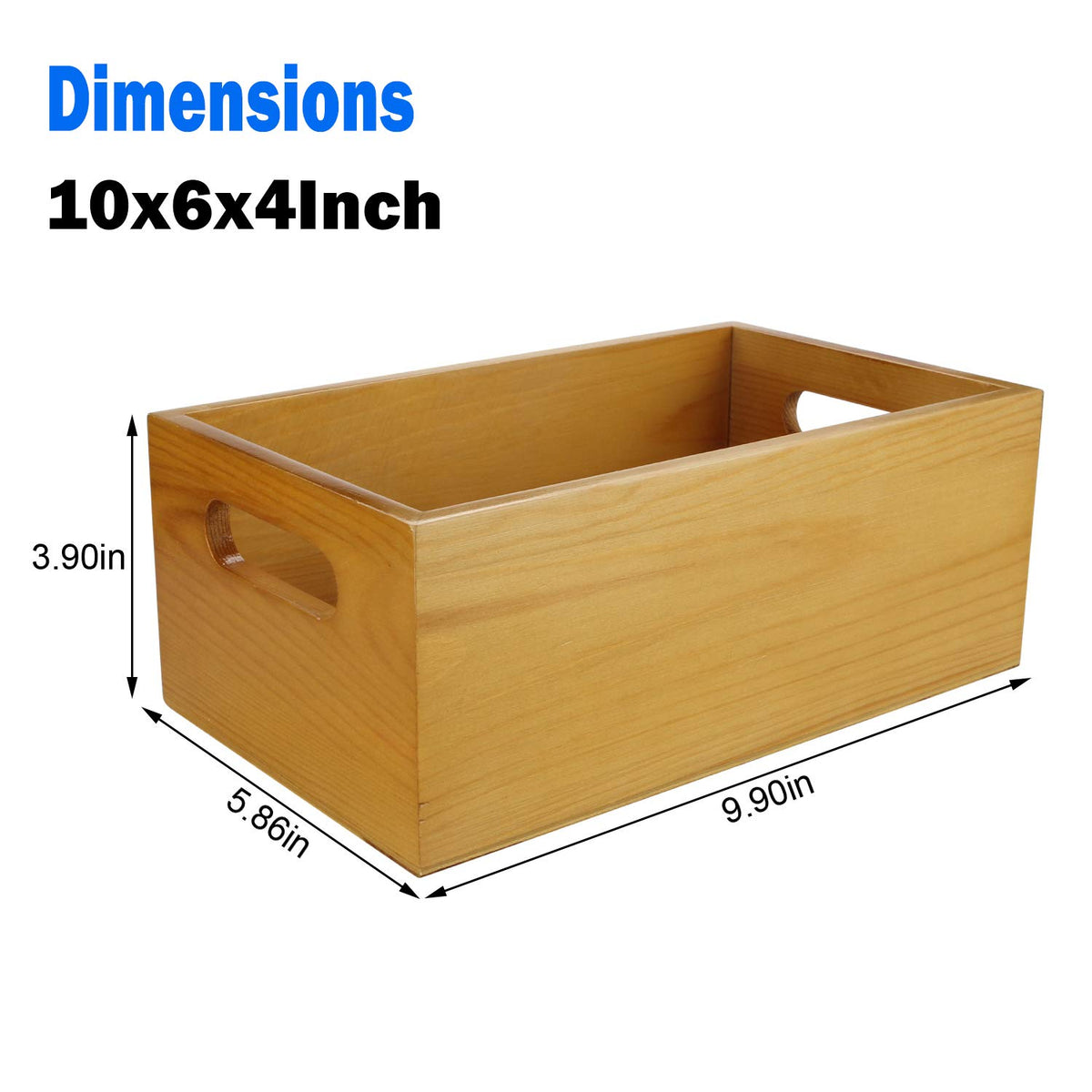 Pine Wood Organizer 4 Packs E75880