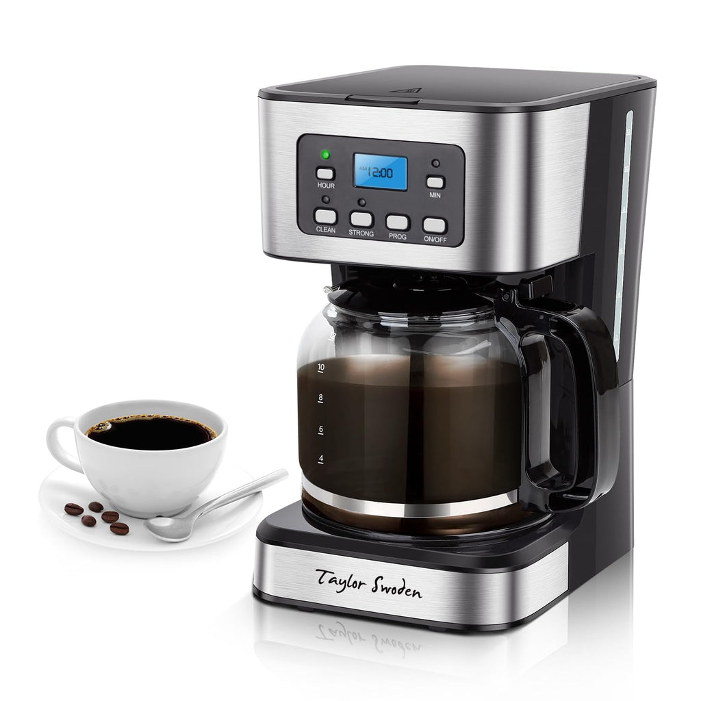 Programmable 12 Cup Drip Coffee Maker Y2874
