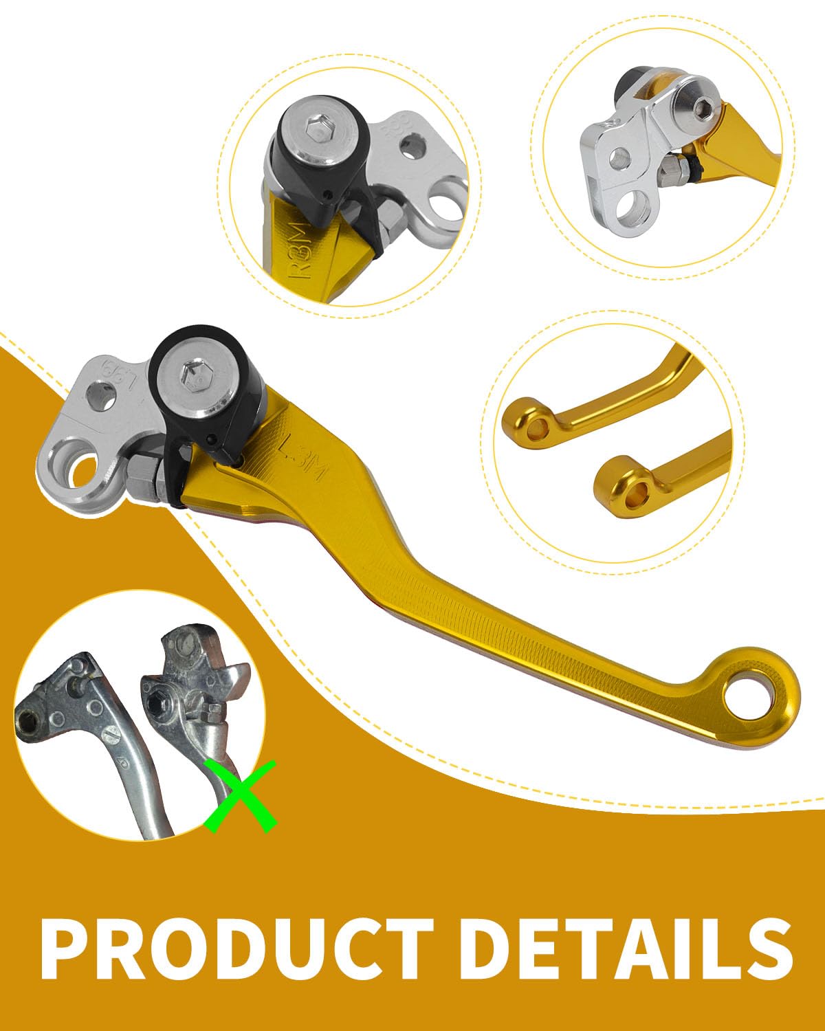 Electric Dirt Bike Brake Levers S613544