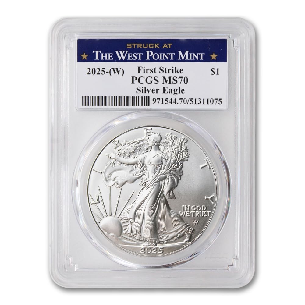 1 oz American Silver Eagle Coin MS-70 J876