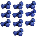 Blue Neoprene Dumbbell Set 1-10 LB 10 Pairs N337249