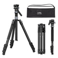 Carbon Fiber Video Travel Tripod Y20508