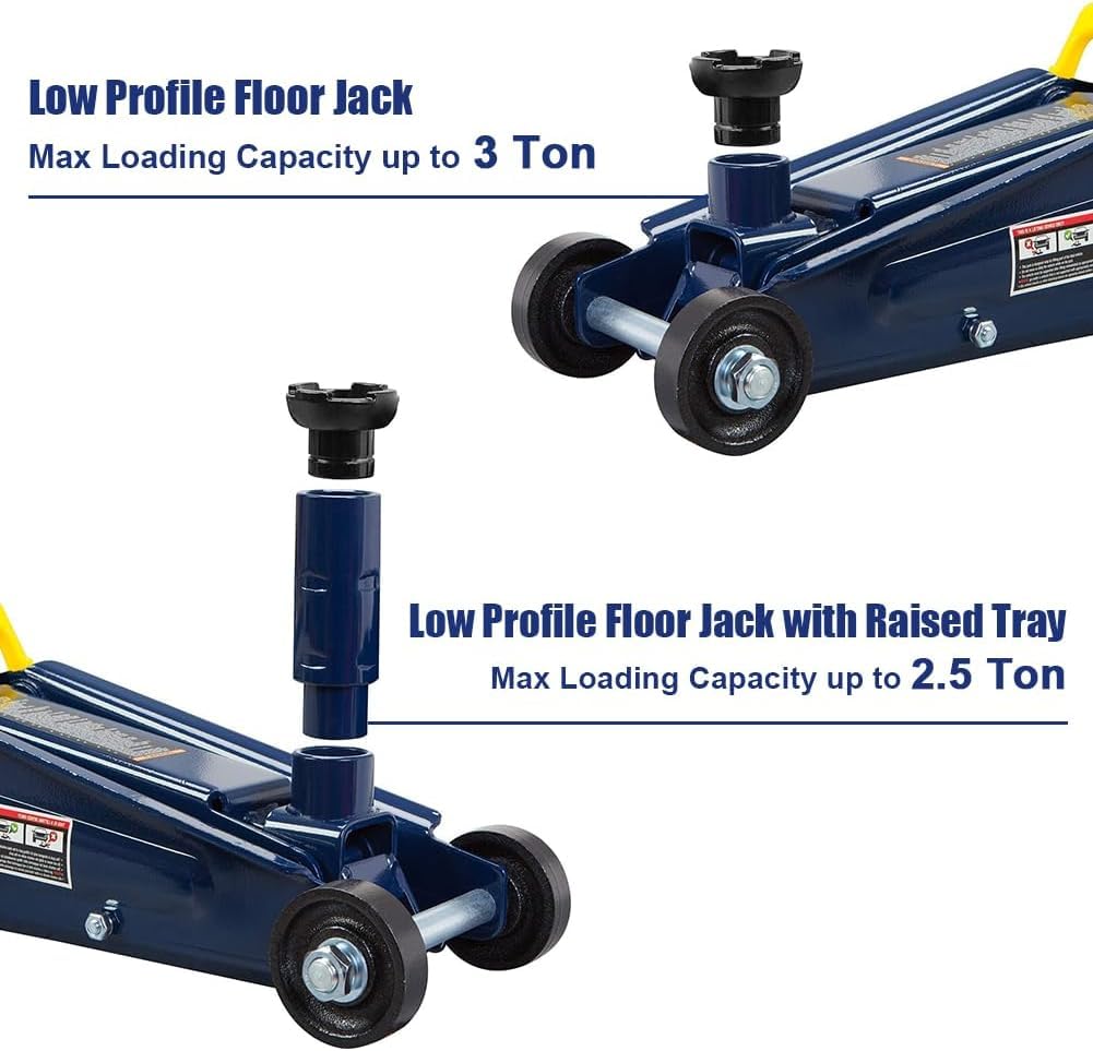 3 Ton Low Profile Steel Hydraulic Floor Jack L9317
