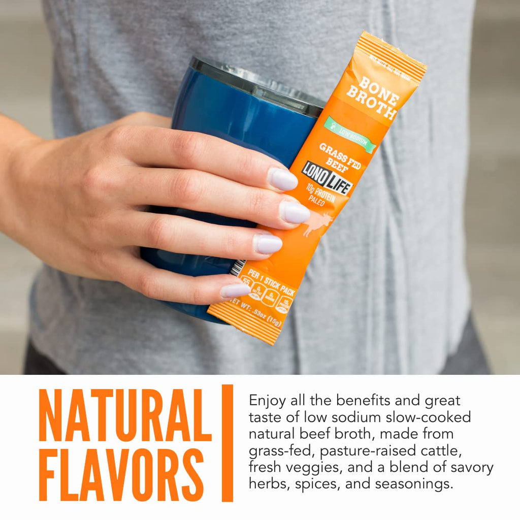 Low Sodium Beef Bone Broth Powder Mix I4157