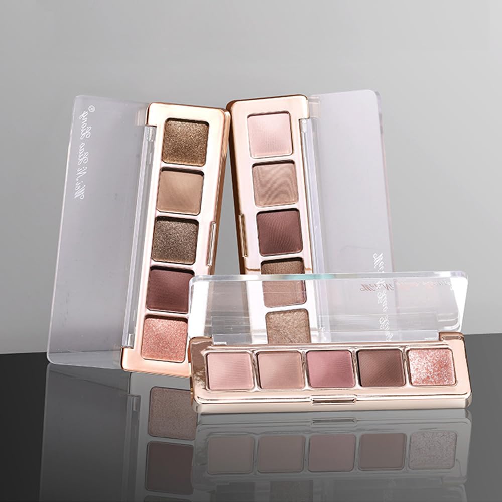 5 Colors Matte and Shimmer Eyeshadow Palette H4926