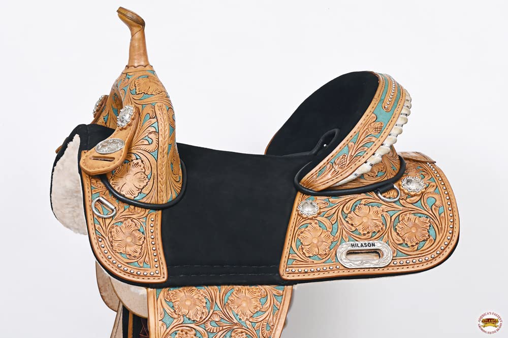 Child Treeless Western Saddle Tan Leather E135