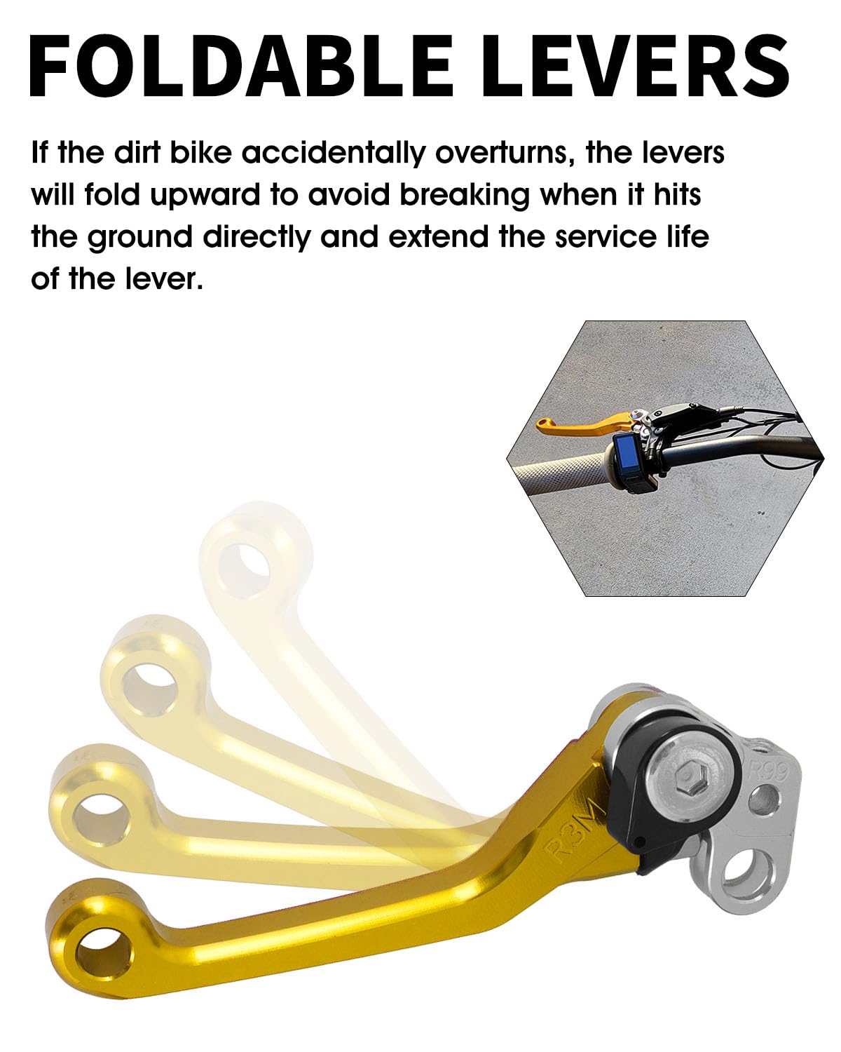 Electric Dirt Bike Brake Levers S613544