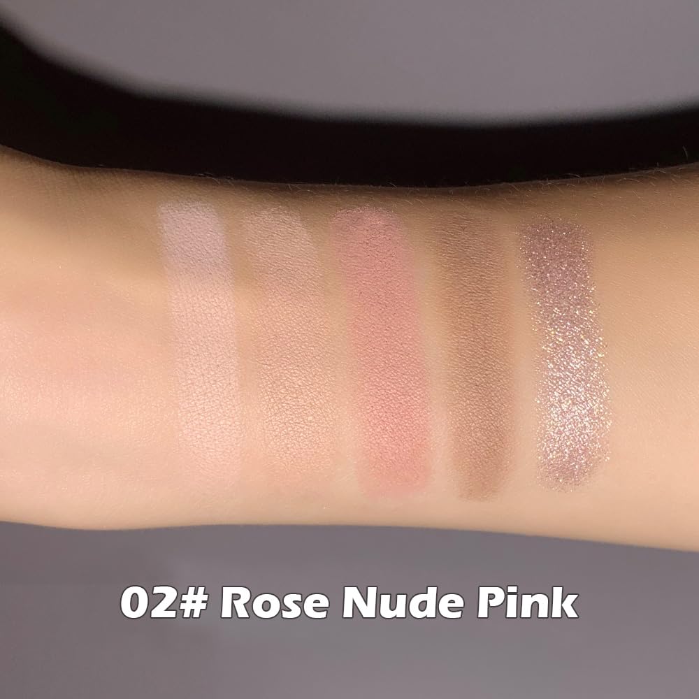 5 Colors Matte and Shimmer Eyeshadow Palette H4926