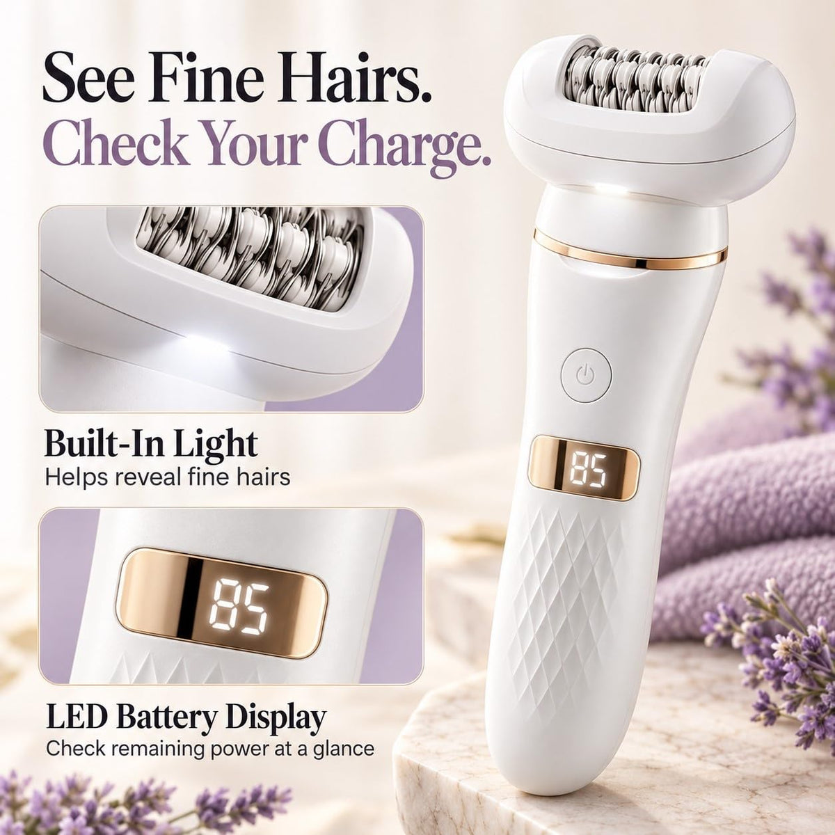5-in-1 Electric Shaver IPX7 Waterproof Y7108