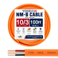 10 Gauge 3 Conductor NM-B Wire with Ground 100FT R685672
