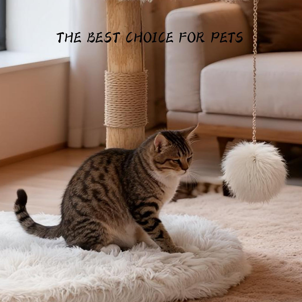Modern Cat Tree Tower with Sisal Scratching Post V4021
