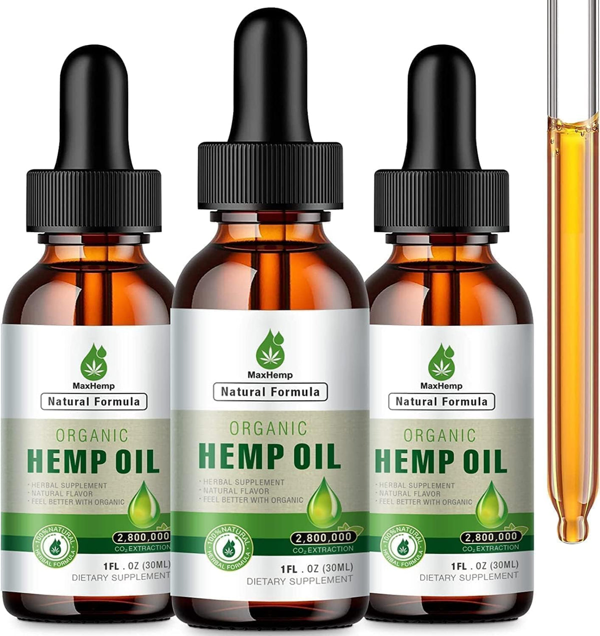 Organic Hemp Oil Tincture Y297