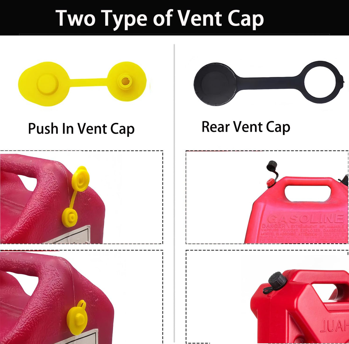 Gas Can Spout Replacement Kit with Flexible Pour Nozzle F521
